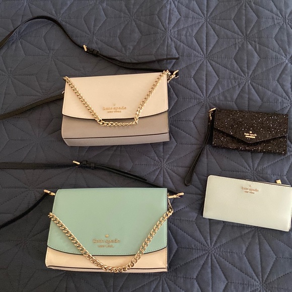 kate spade Handbags - Kate Spade Bags and Wallets selling the whole set of 4